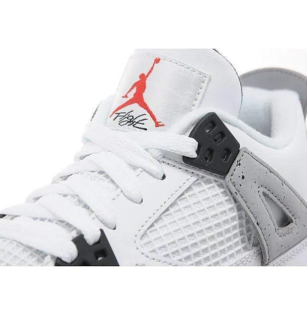AIR JORDAN 4 89 OG WHITE CEMENT JUNIOR