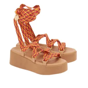 Ancient Greek Sandals - Evelina Rope Sandals