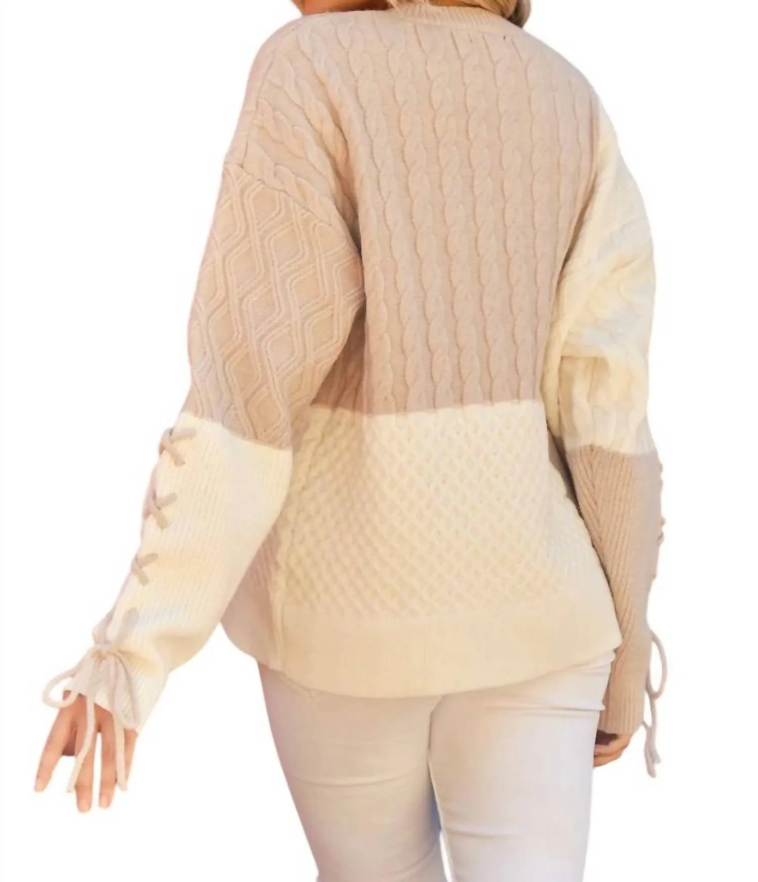 And The Why - Tied Me Up Sweater