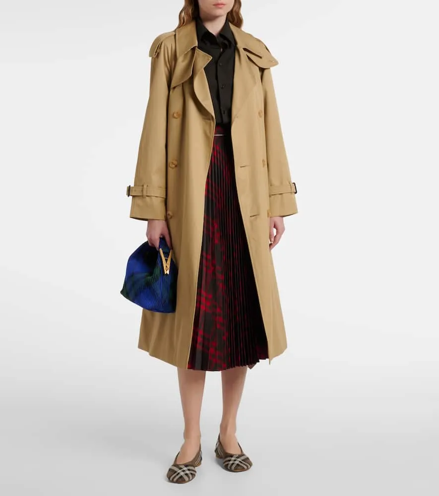 Burberry Burberry Check jacquard ballet flats