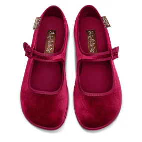 Chocolaticas® Red Wine Women's Mary Jane Flat Chocolaticas® Red Wine Women's Mary Jane Flat