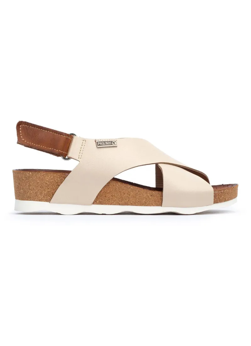 Cross-Strapped Sandals