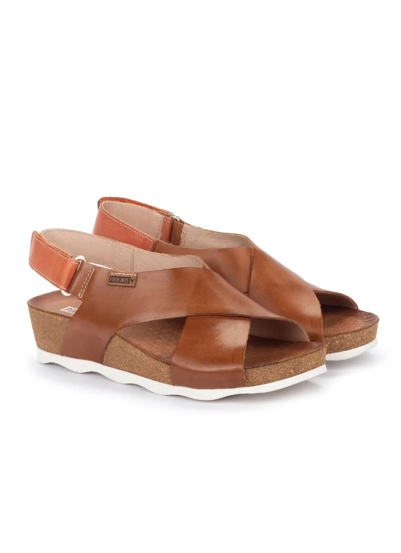 Cross-Strapped Sandals