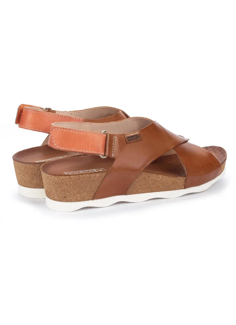 Cross-Strapped Sandals
