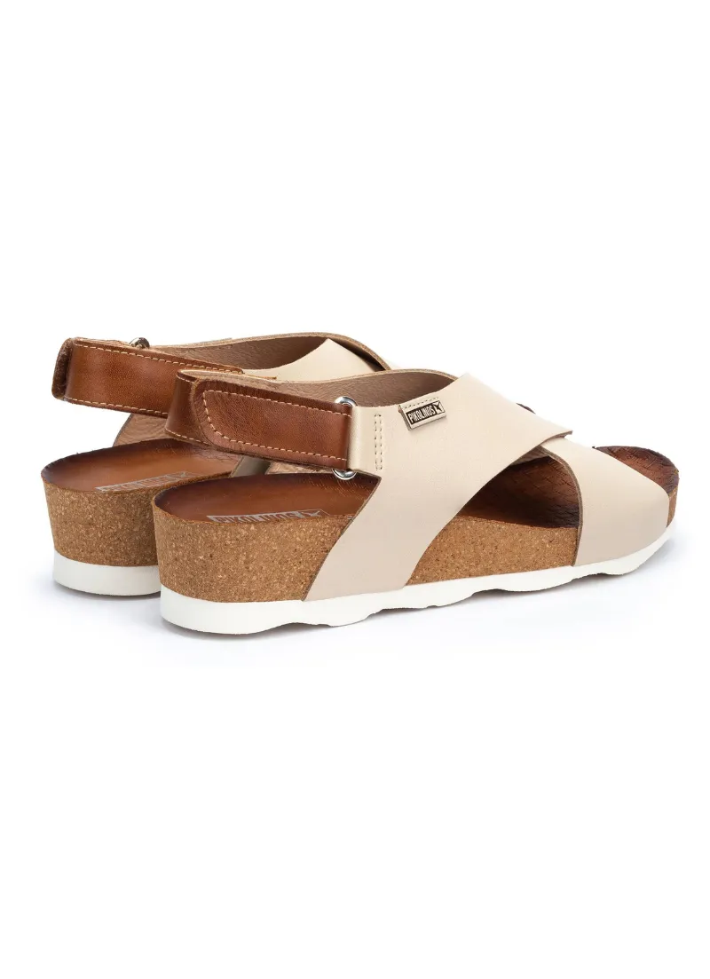 Cross-Strapped Sandals