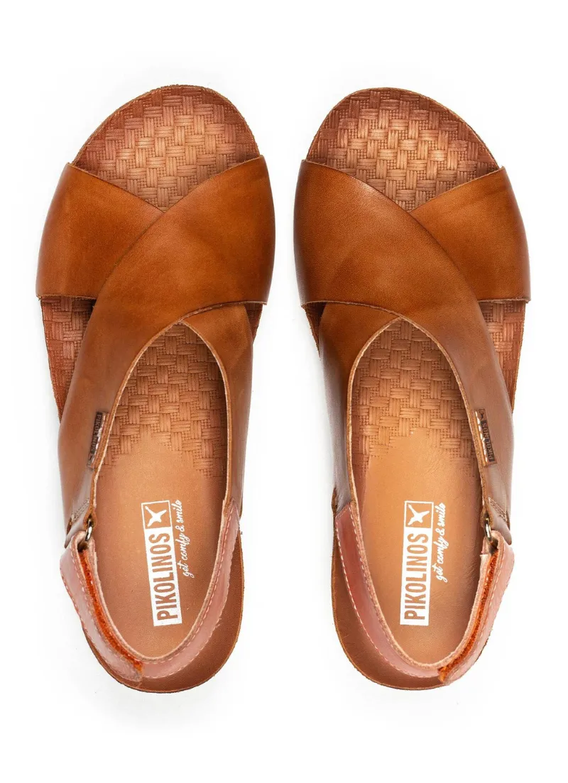 Cross-Strapped Sandals