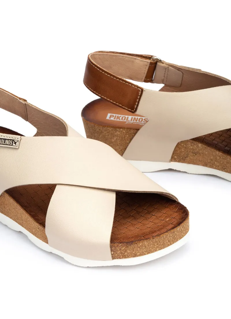Cross-Strapped Sandals