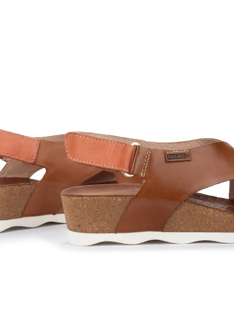 Cross-Strapped Sandals