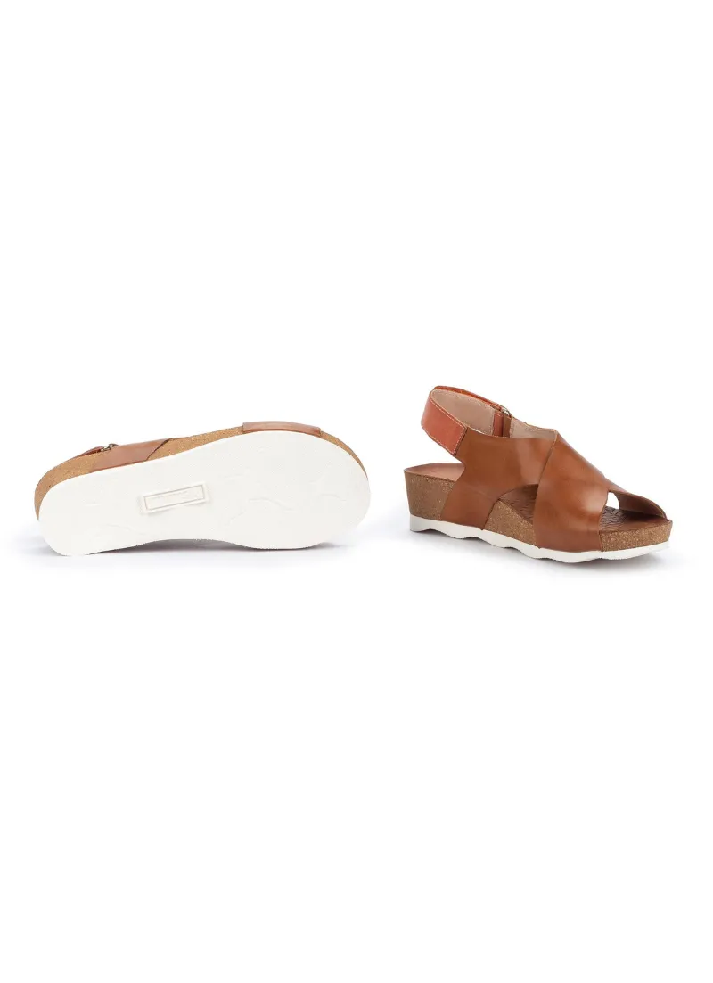 Cross-Strapped Sandals