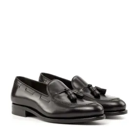 DapperFam Luciano in Black Men's Italian Leather Loafer DapperFam Luciano in Black Men's Italian Leather Loafer
