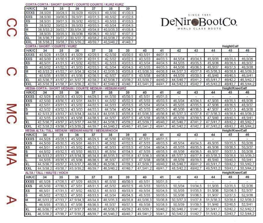 DeNiro Amabile Pro Field Boot XXL Calf