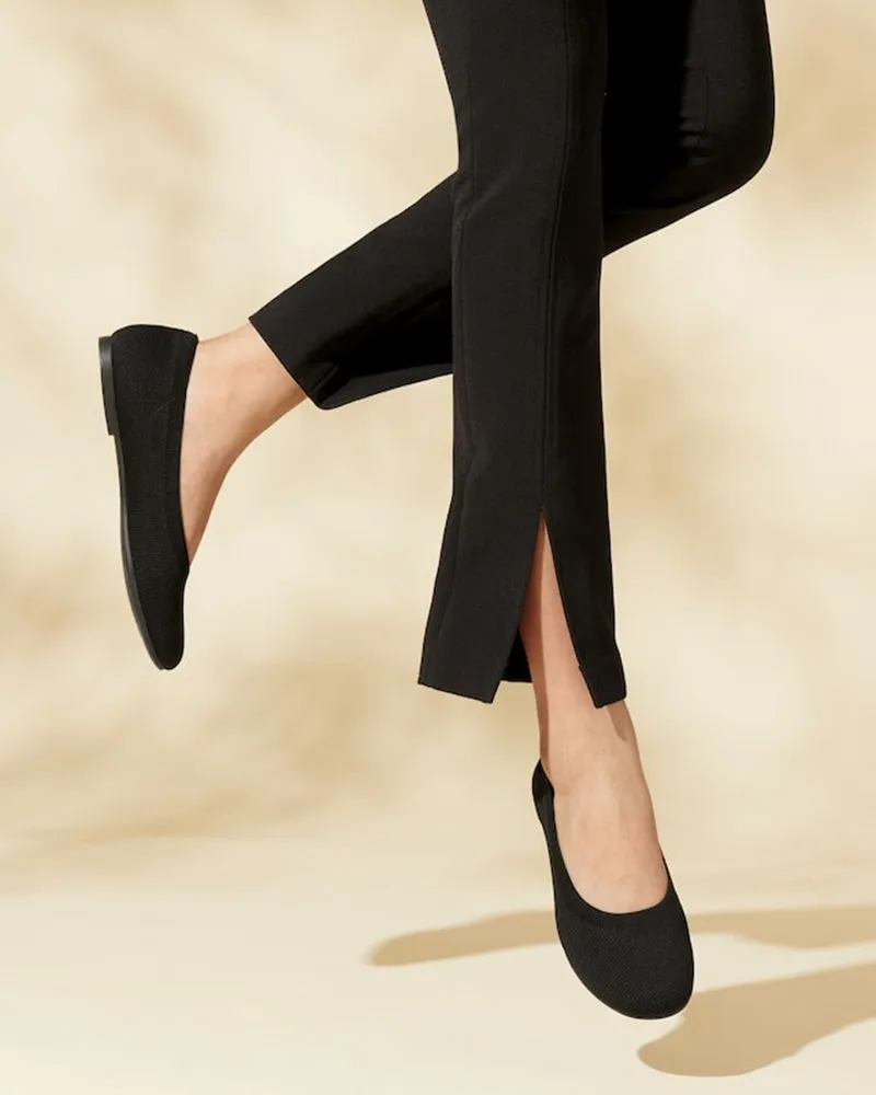 Eco-friendly Round Toe Ballet Flats (Aurora)