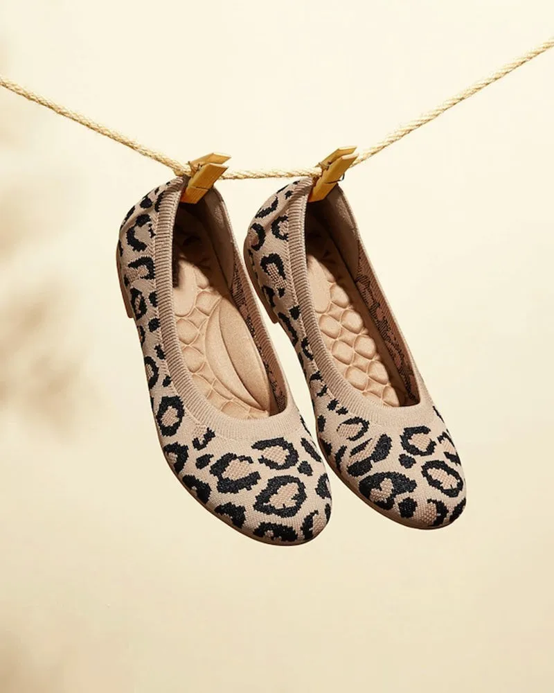Eco-friendly Round Toe Ballet Flats (Aurora)