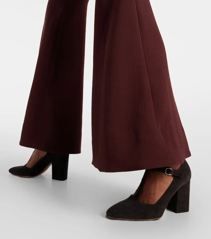Gabriela Hearst Triana 85 suede pumps