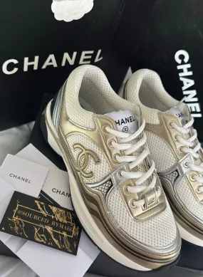 Gold/Silver CC Trainers