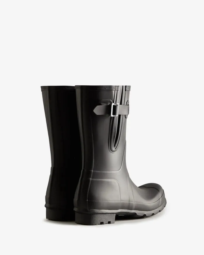 Hunter Mens Adjustable Short Wellington Boots