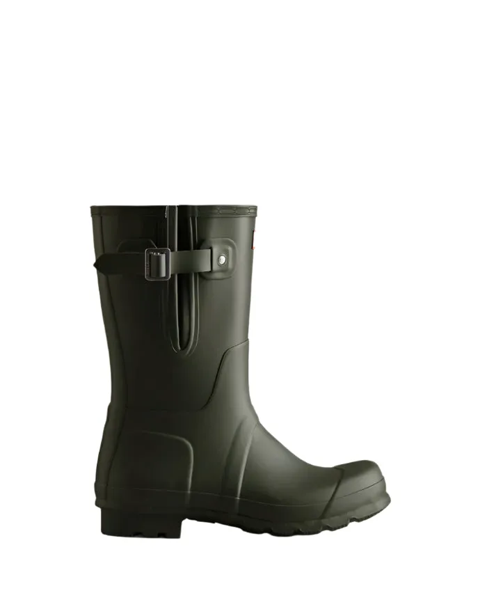 Hunter Mens Adjustable Short Wellington Boots