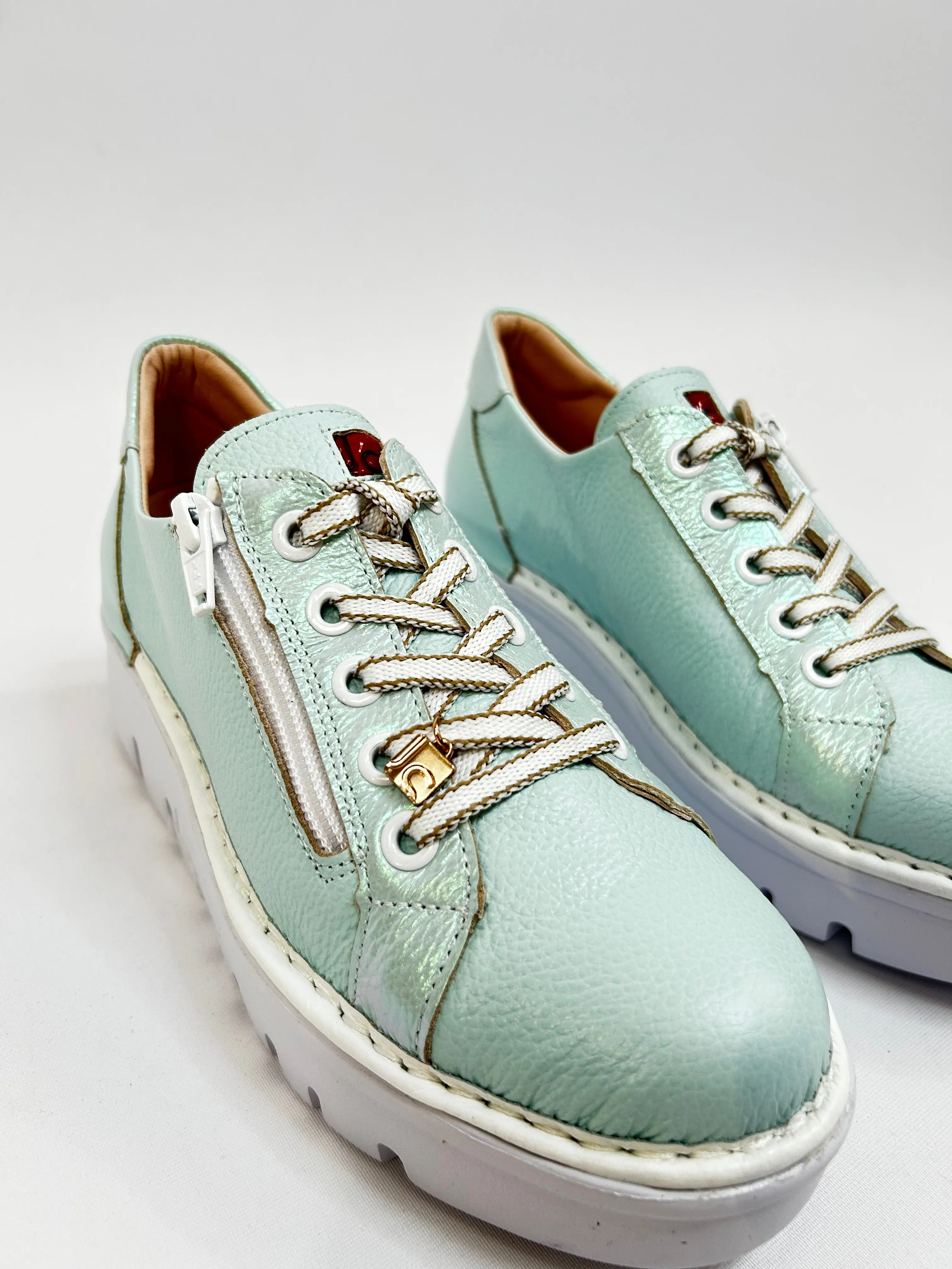 JOSE SAENZ Turquoise Trainers