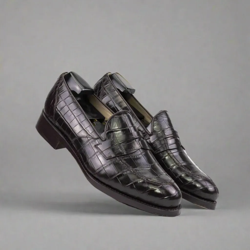 Karma Alligator Loafers