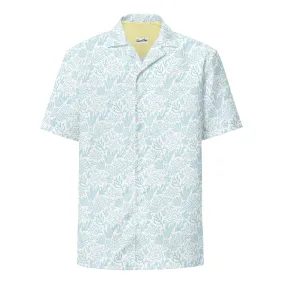 Mens Coral Reef Resort Button Down Shirt | Sustainable Hawaiian Beachwear