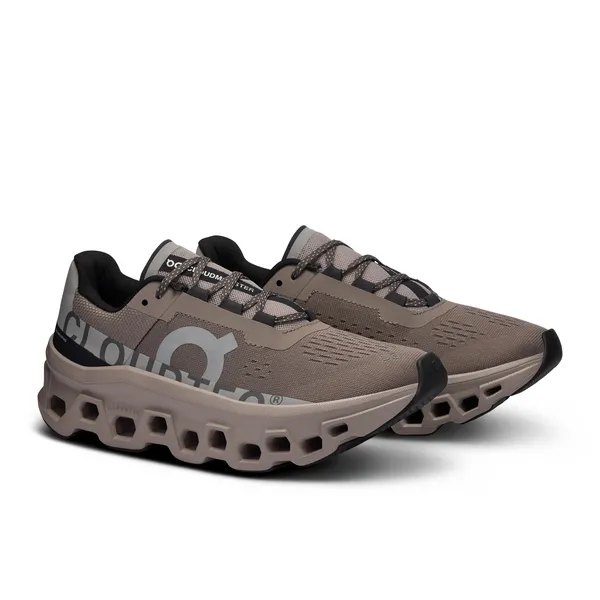 Men's On Running Cloudmonster Cinder Fog Trainers