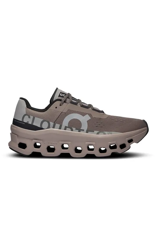 Men's On Running Cloudmonster Cinder Fog Trainers