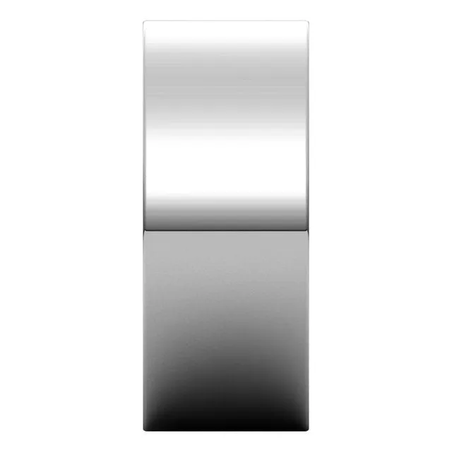 Palladium Flat Wedding Band, 8 mm Wide