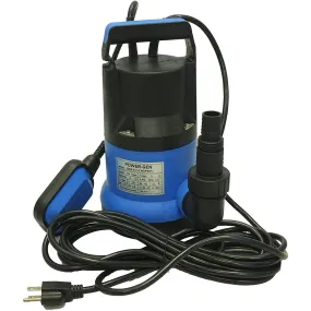 PLSP-9-7: Plastic Submersible Pump 1" 0.55HP