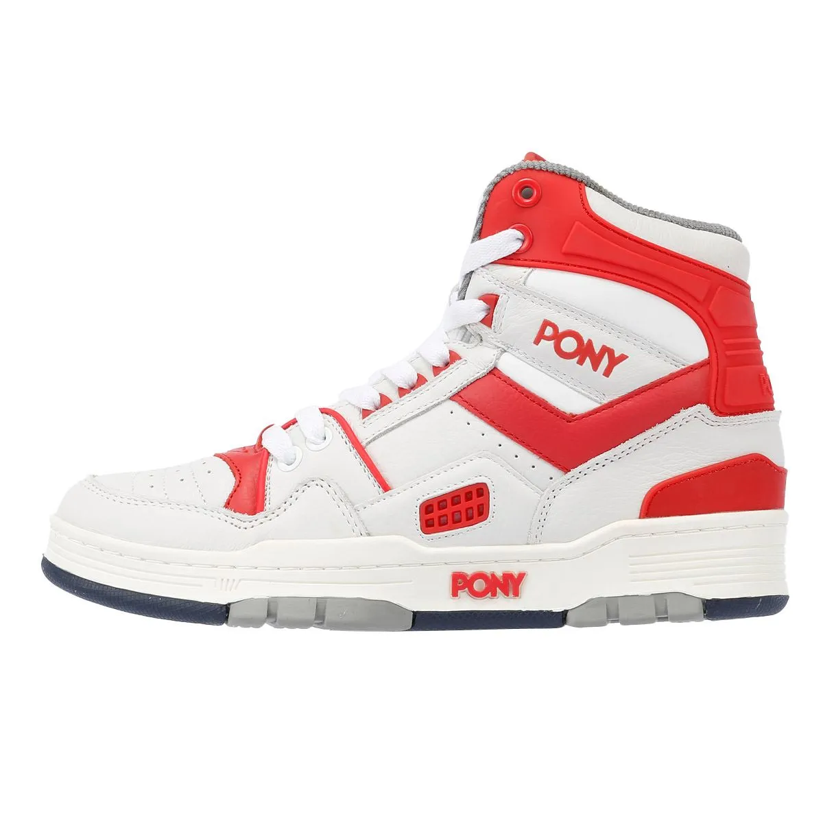 Pony M_100 White/Red Trainers