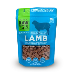 Raw Dynamic Freeze Dried Raw Lamb Fromula for Dogs