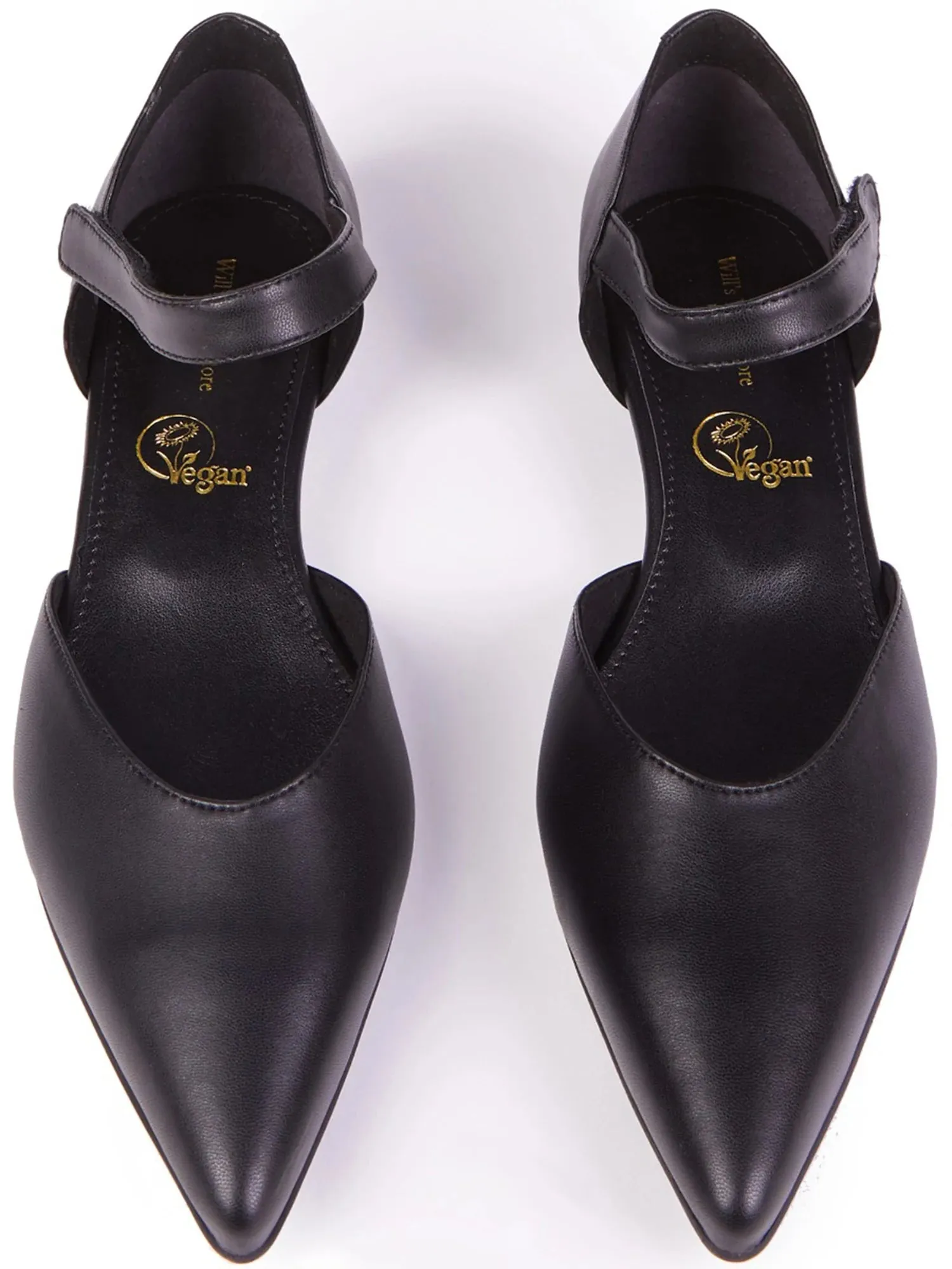 Will's Vegan Store Point Toe Flats