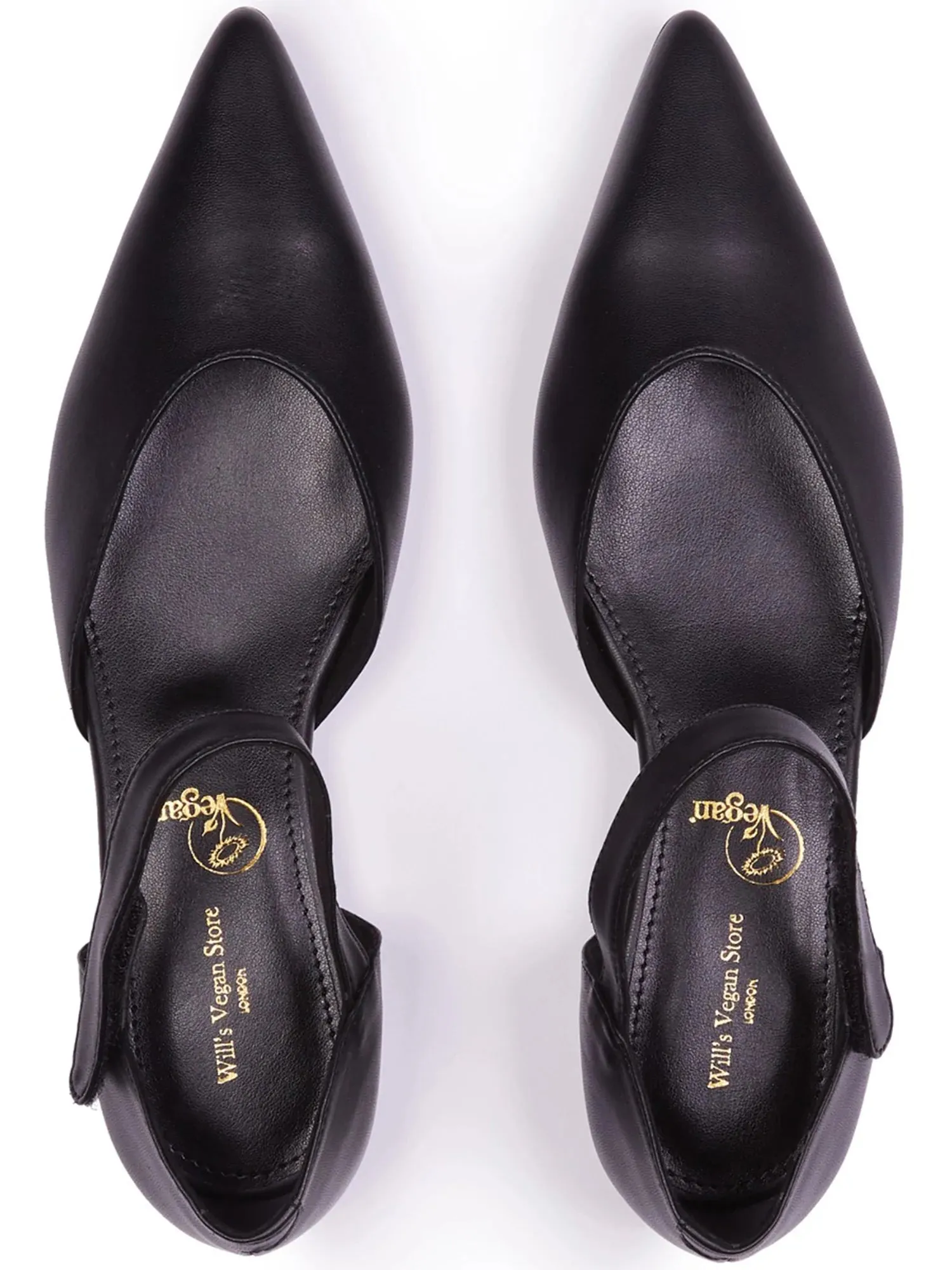 Will's Vegan Store Point Toe Flats